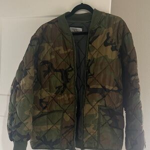 Fox Camouflage Bomber Jacket